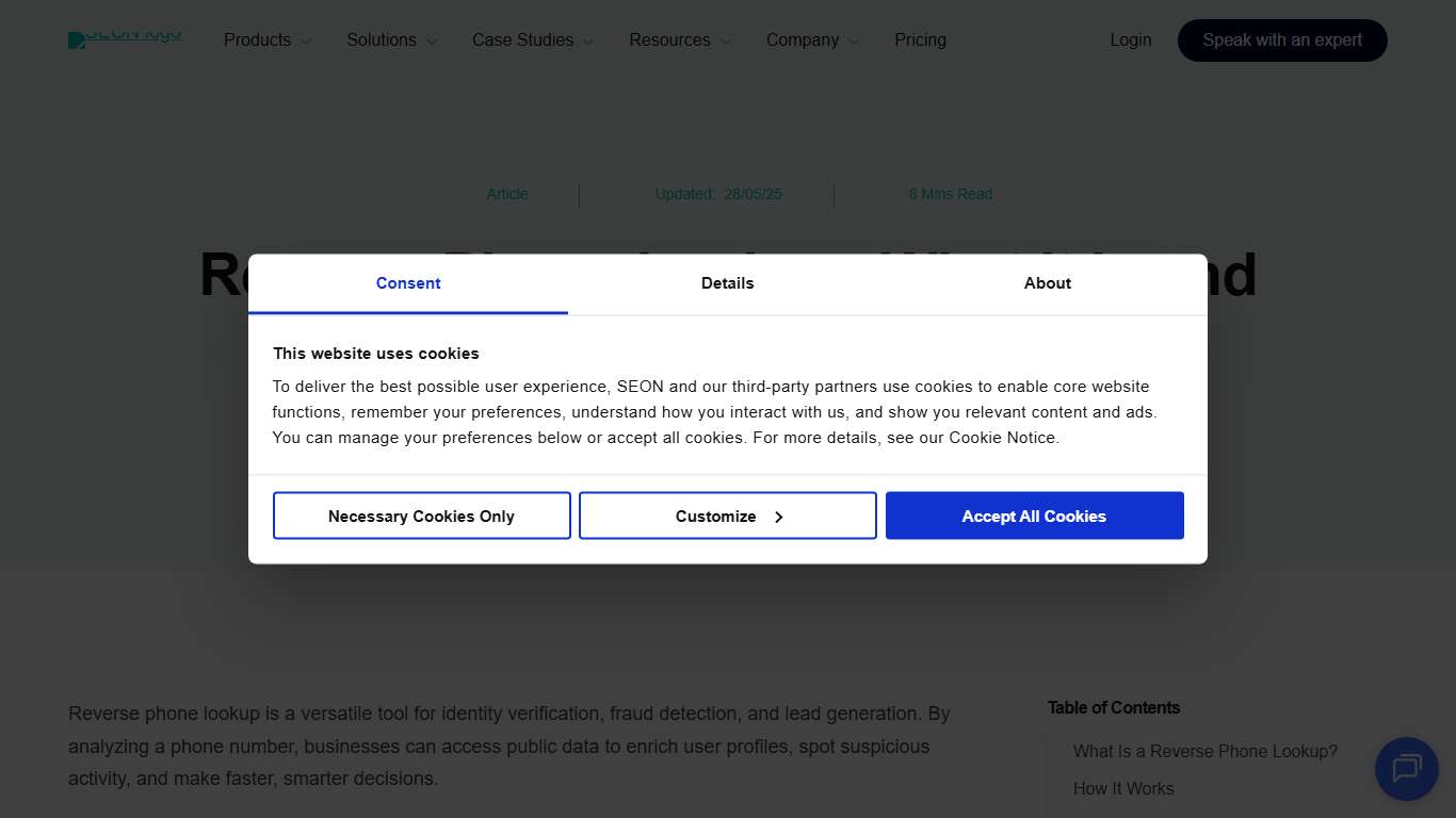 Reverse Phone Lookup: What It Is and How It Works